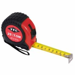 Cheapest 💯 Jet ITC 022020 - (ITM-425) 1" X 25' S.A.E. / Metric Tape Measure 🥰