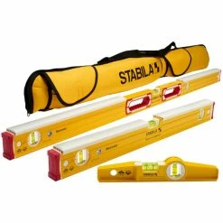 Hot Sale ⌛ Stabila 48296 - Type 96K Mason 3 Level Set 😉