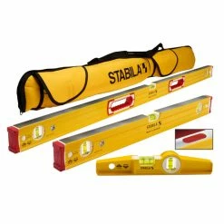 Buy 👍 Stabila 48380 - Type 96M Magnetic 3 Level Set 🔔