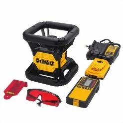 Best Sale 🎉 DEWALT DW074LR - 20V OPP RED TOUGH ROTARY LASER 🤩